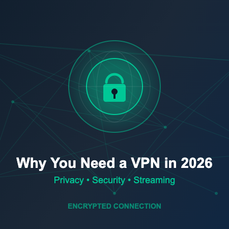 Why You Need a VPN in 2026: Privacy, Security and Streaming